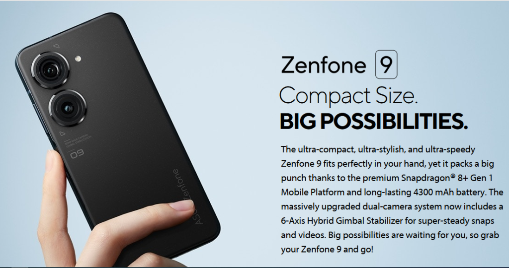 Asus Zenfone 9 Feature