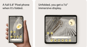 Google Pixel Fold Feature