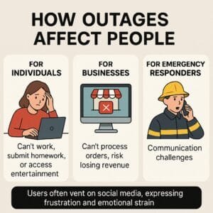 Verizon Internet Outages Explained: Causes, Solutions Stay Connected 4 How Outages Affect People