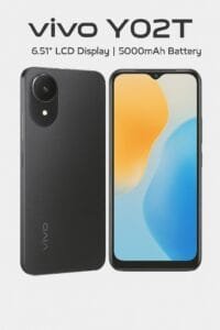 Top Vivo Smartphones Under ₹10000 in India June 2025-26 10 Vivo Y02T – Elegant Utility with Extended Battery Life