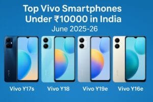 Top Vivo Smartphones Under ₹10000 in India – June 2025–26