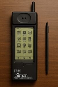 When Was the First Smartphone Made? Tracing the IBM Simon Origins 4 IBM Simon Personal Communicator