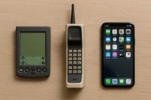 When Was the First Smartphone Made? Tracing the IBM Simon Origins 2 first smartphone evulation